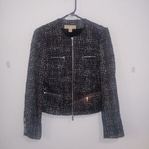 Michael Kors Women's Tweed Jacket Size 2